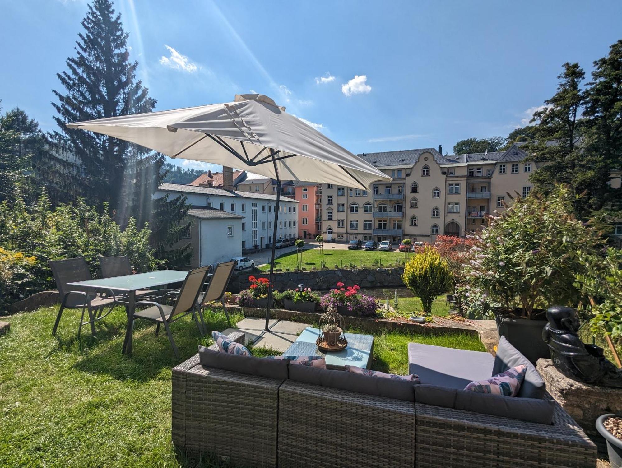 Uo - Urlaubsmagie - Helle Wohnung,Sauna,Whirlpool Sebnitz Buitenkant foto