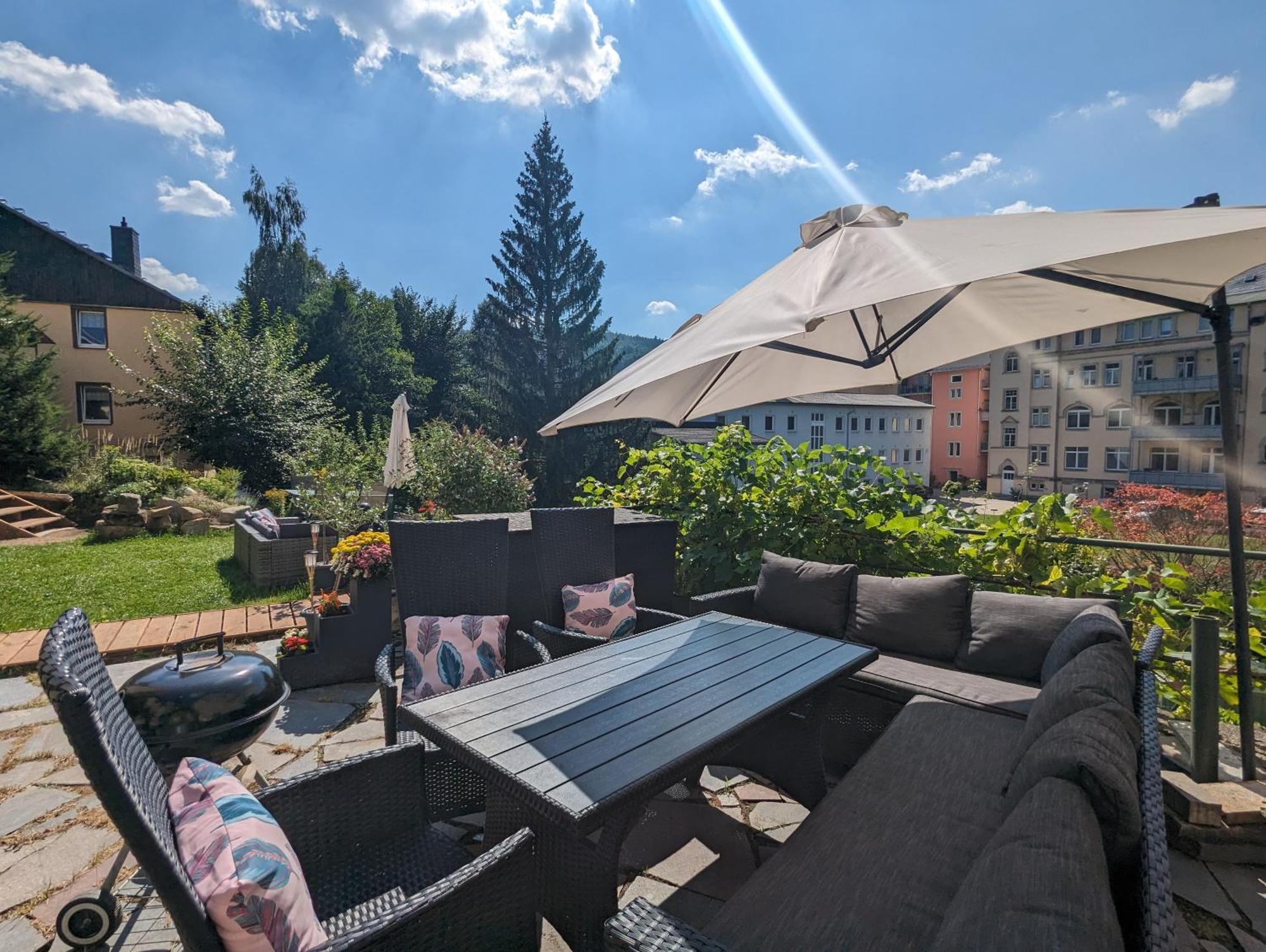 Uo - Urlaubsmagie - Helle Wohnung,Sauna,Whirlpool Sebnitz Buitenkant foto