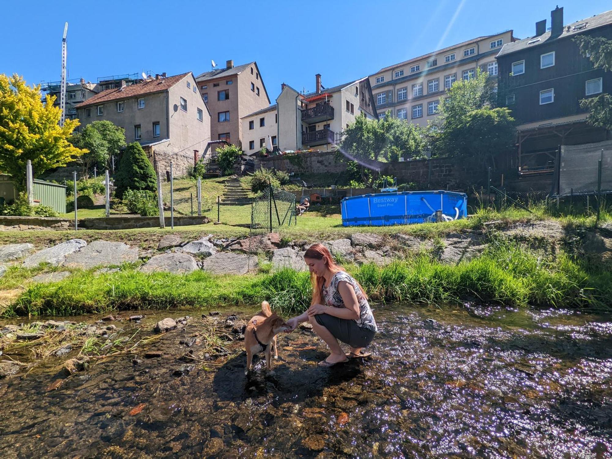 Uo - Urlaubsmagie - Helle Wohnung,Sauna,Whirlpool Sebnitz Buitenkant foto