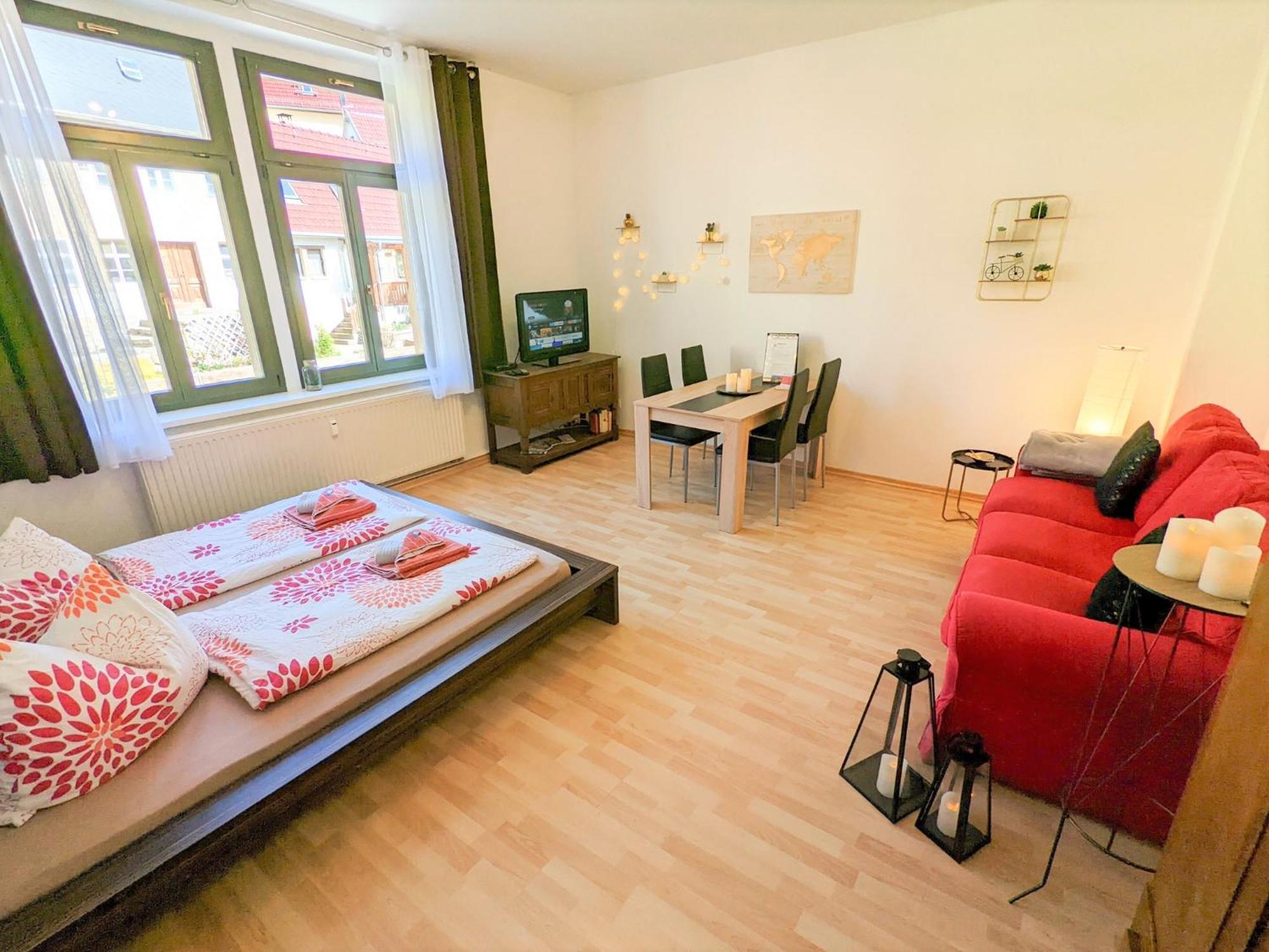 Uo - Urlaubsmagie - Helle Wohnung,Sauna,Whirlpool Sebnitz Buitenkant foto
